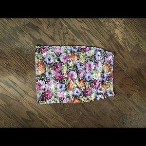 Lularoe Floral Cassie Pencil Skirt Sz M EUC